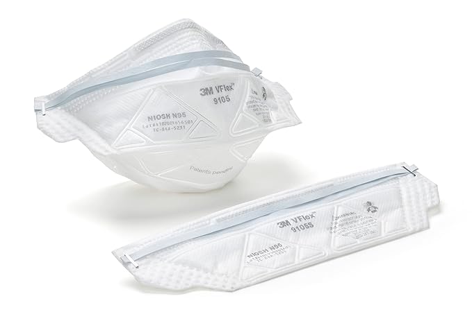 3M VFlex 9105 and 9105S NIOSH N95 2-Piece Sample Kit - Made in USA