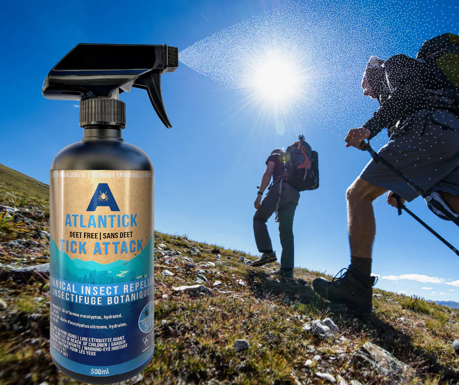 Tick and Insect Repellent - 100% Botanical - Safe for Humans and Dogs - Made in Canada