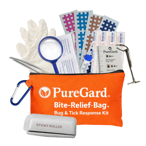 Puregard Canada Tick and Bug Bite Relief Bag - Emergency Kit