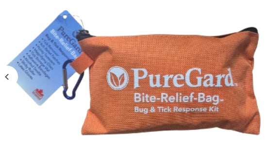 Puregard Canada Bite Relief Bag - Bug and Tick Response Kit